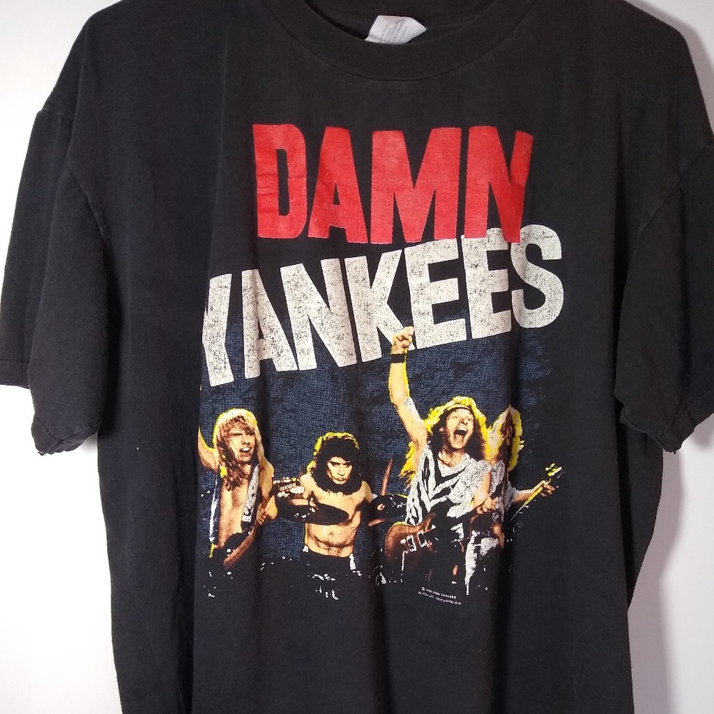 Vintage Damn Yankees 1990s Tour T-shirt